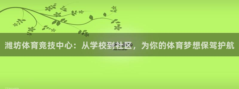 JJB竞技宝官方正版app娱乐下载：潍坊体育竞技中心