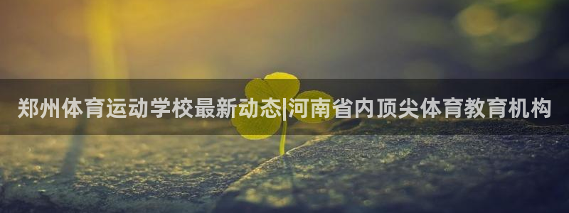 JJB竞技宝官方正版app科技：郑州体育运动学校最新动态|河